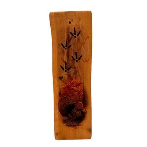 Wood Graphixs Hand Made Wood Print Turkey Wall Hanging